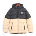 China men's soft nylon with padding hood jacket Factory